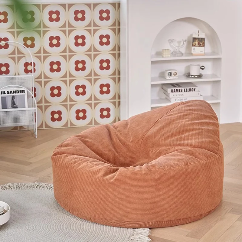 Single Lazy Sofa Bean Bag Double Baby Bean Bag For Stuffed Animals Lounges Chair Sofas For Living Room Dress Waterproof Egg Doll