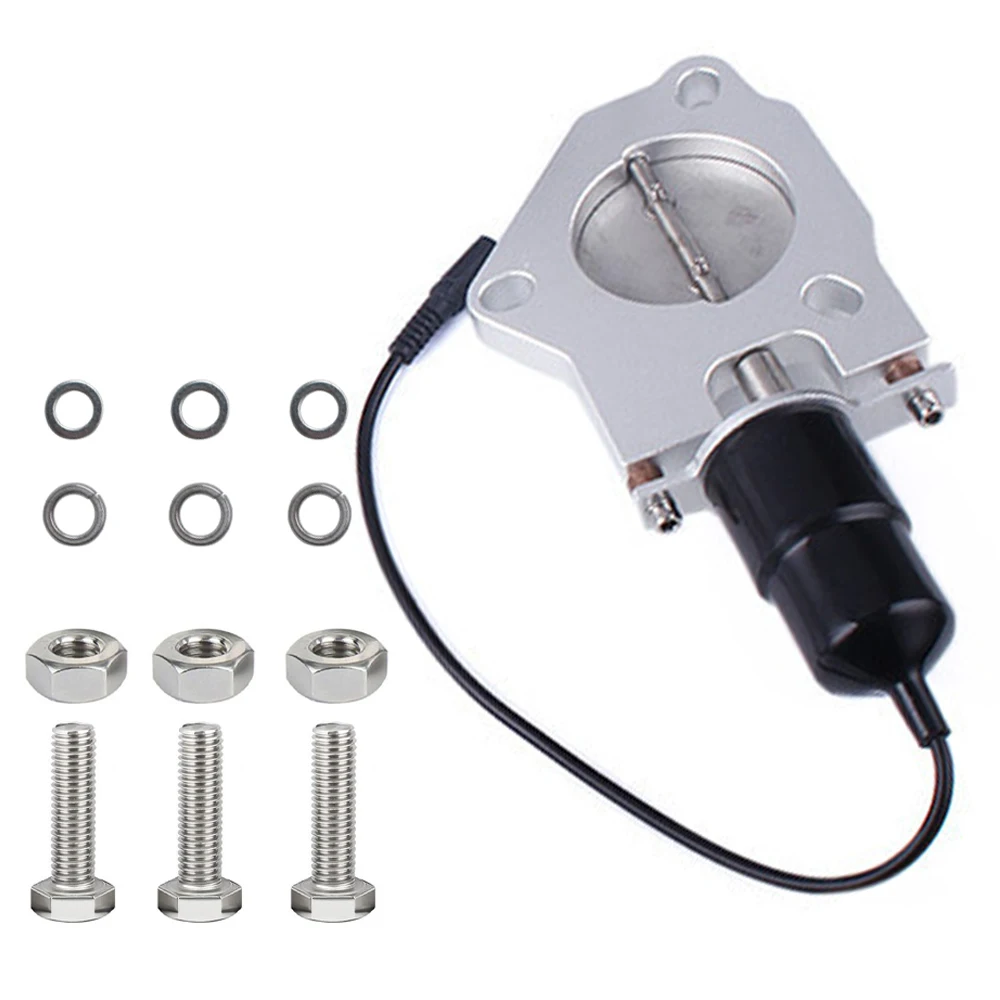 

3'' Electric Exhaust Cutout Valve Cut Out Kit Stainless Steel Headers