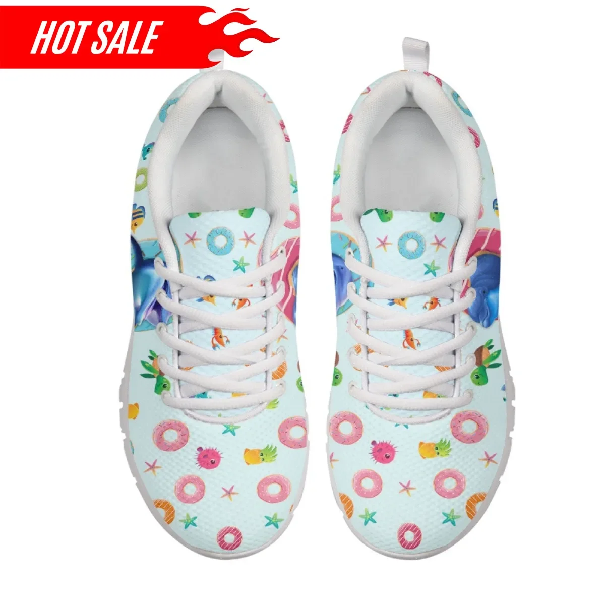 2023 New Casual Sneakers for Women Glum and Dolphin Athletic Shoes Outdoor Non-slip Wear-resistant Walking Footwear