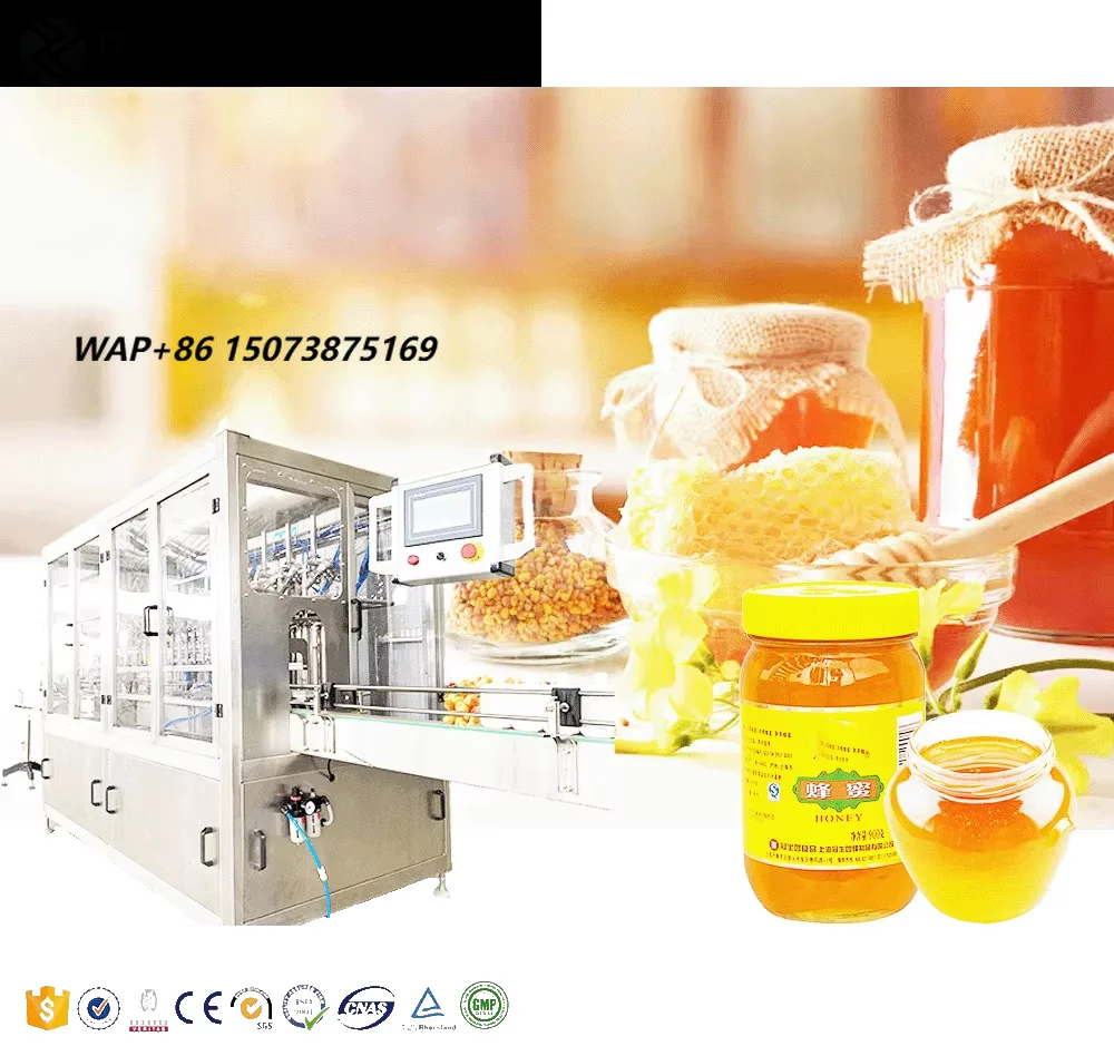 Automatic Honey Processing Production Line Honey Purification Filling Machine Honey Extractor Machine