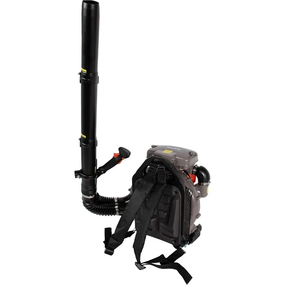 Backpack Gas Leaf Blower 3.7 HP Engine Clear All Wet and Dry Debris High Output Powerful - Lightweight