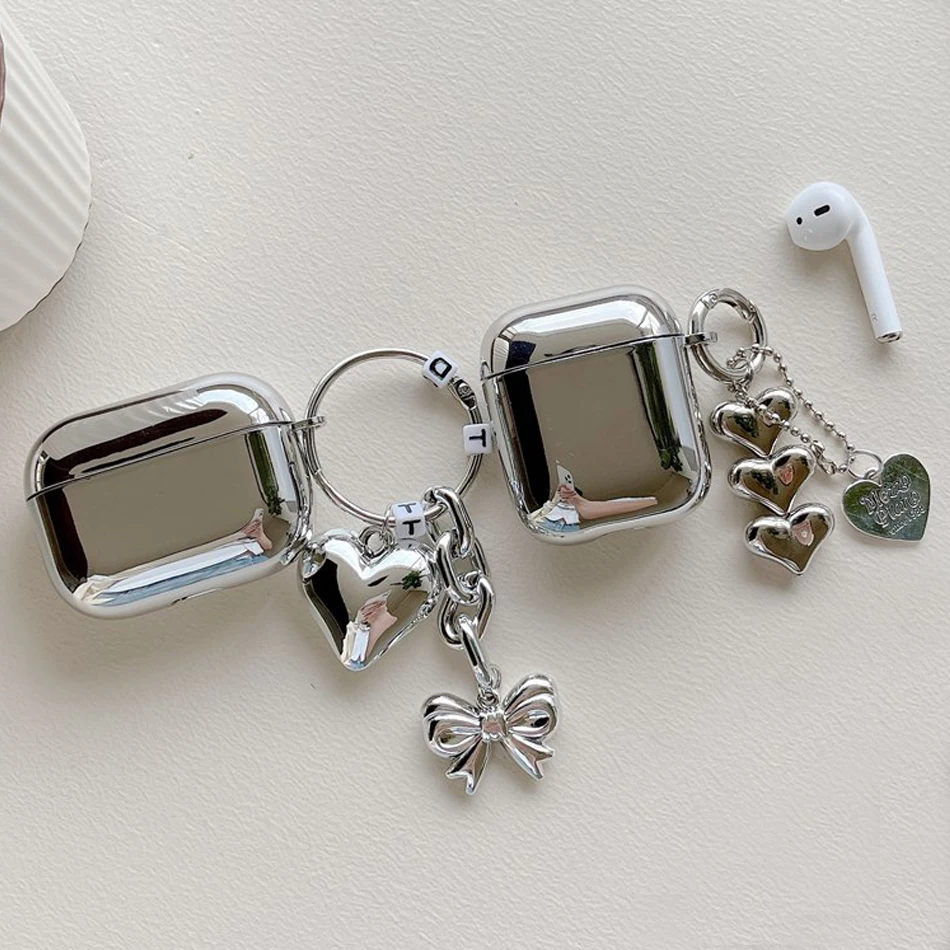 สำหรับ Airpods กรณี Pro Airpods 2หรูหราจี้หูฟังฝาครอบ Airpods 3น่ารักหูฟังกล่อง Air pods 2