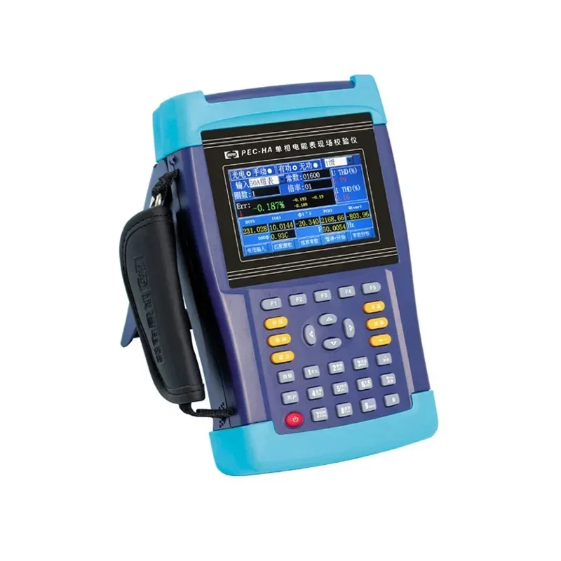 PEC-HA Handheld Electric Single Phase Harmonic Network Power Analyser Touch Screen PQA Precision Digital Power Quality Analyzer