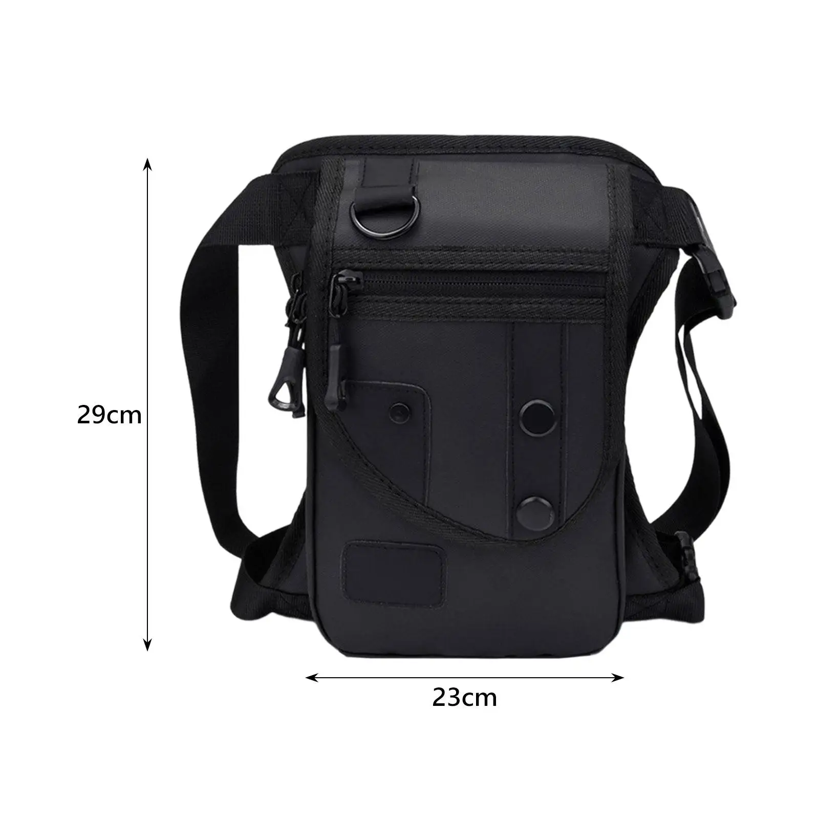 Waist Pack Fishing Tackle Bag Casual Convenient Multi Pockets Casual Bag Leg Bag for Climbing Cycling Travel Men Adults