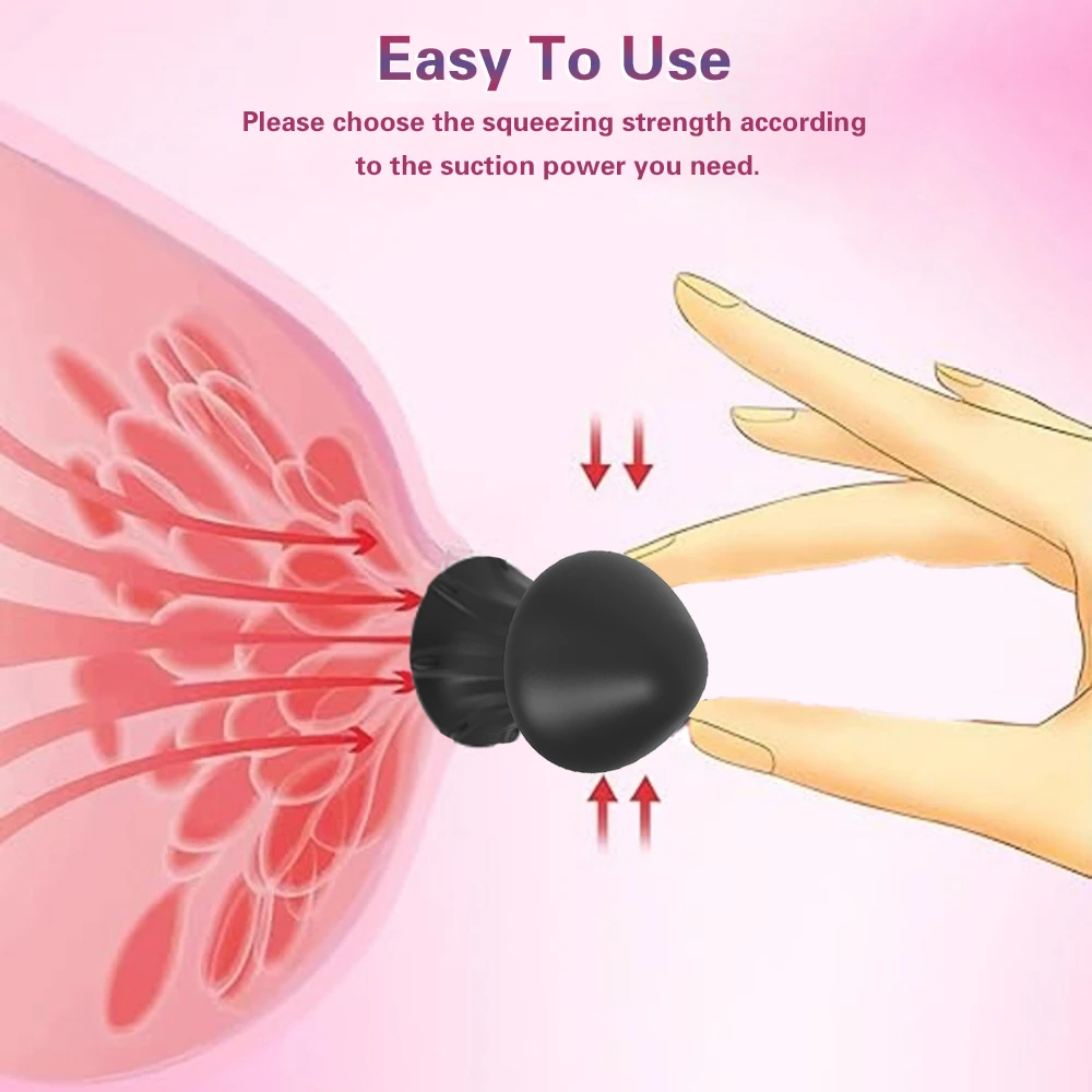 الحلمة مصاصة BDSM عبودية 2 قطعة متعددة الوظائف تكبير الثدي الجنس المنتج للبالغين البظر شفط فراغ المشابك مضخات الجنس لعب #3