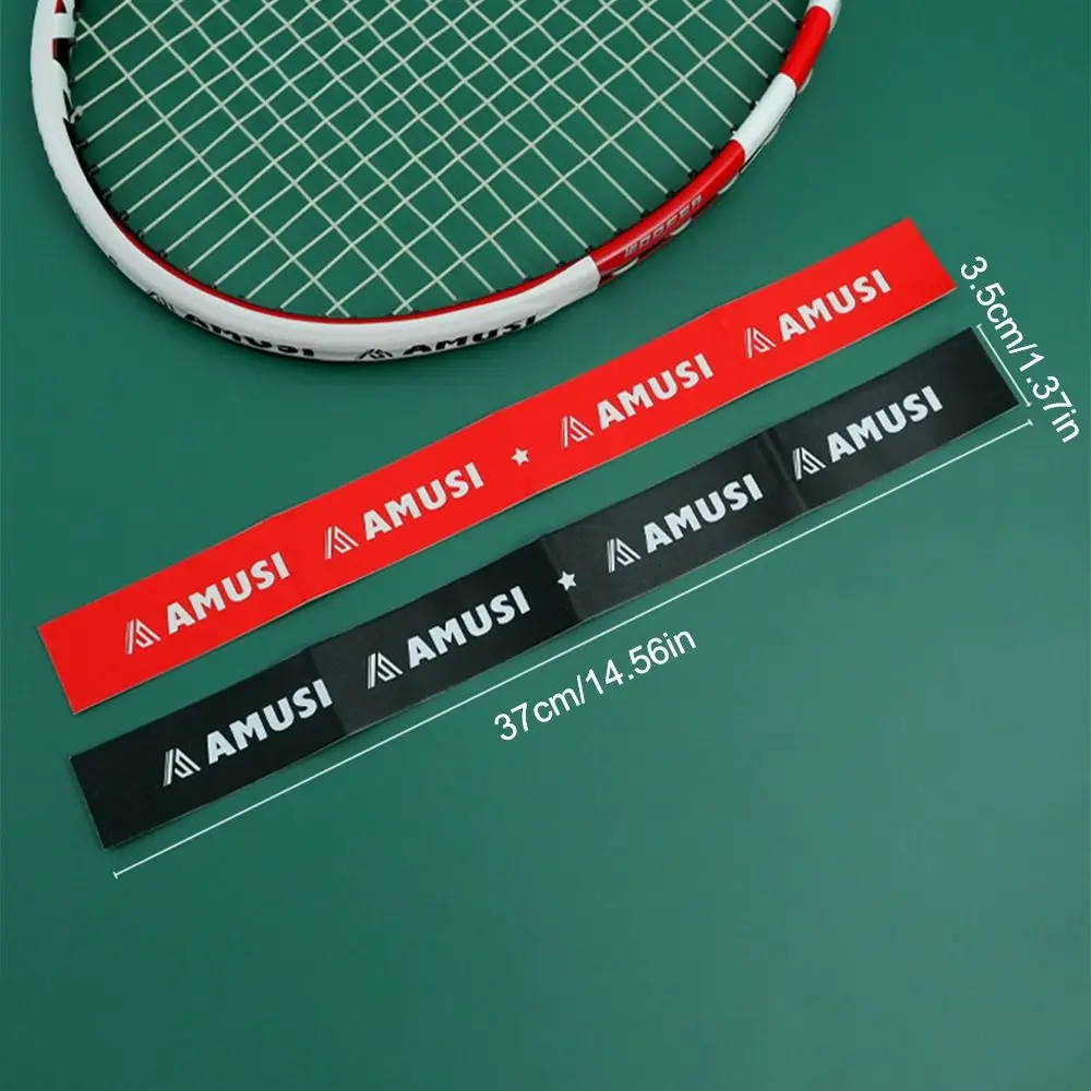 Multicolor Tennis Racket Head Sticker PU Scratch Prevention Frame Protection Tape Tennis Pickleball Paddle Protective Sticker