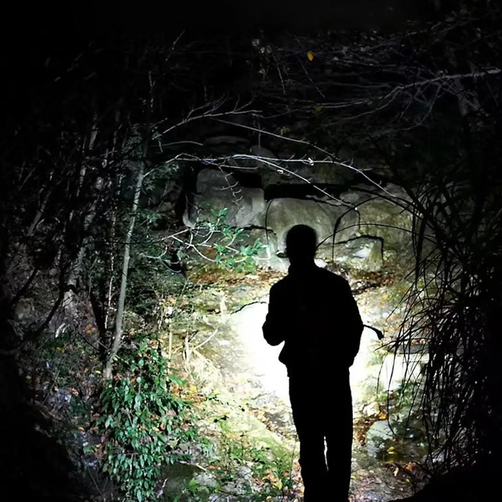 Ultra Bright LED Ear-Hook Headlamp Night Lighting Waterproof Long Outdoor Fishing Camping Hiking Emergency Work Headlight