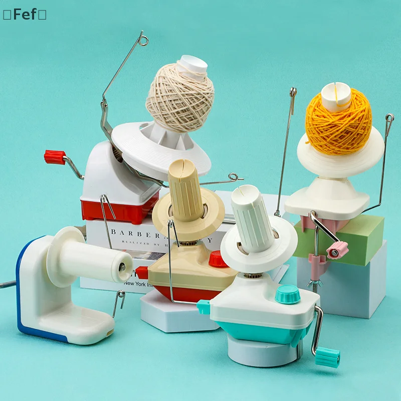 יד ביד חוטי צמר גפן צמר ידני כף יד winder מכונת חוט כדור נייד עבור אביזרי תפירה