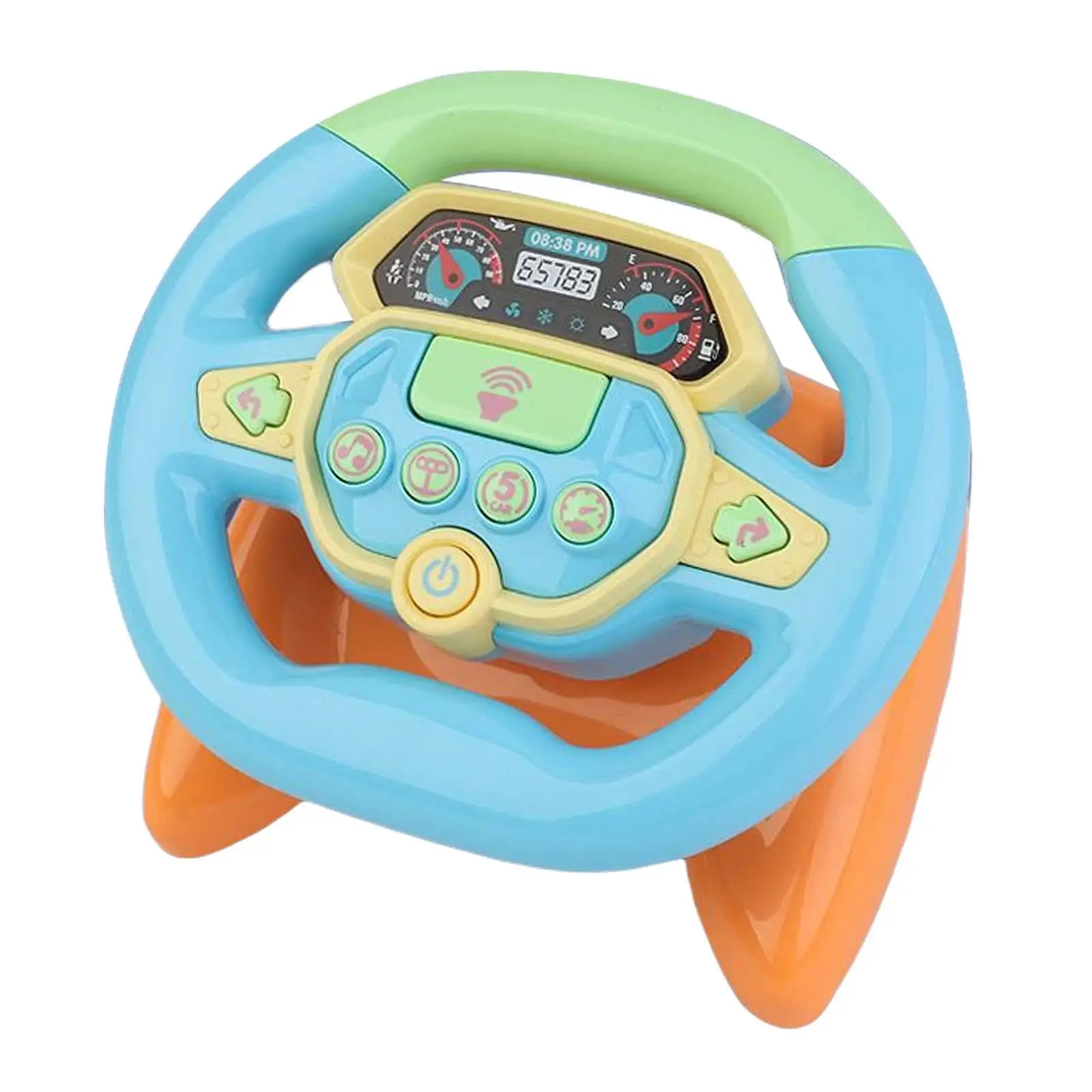 90 Degree Rotation Cars Simulation Steering Wheel Toy Educational Toys Pretend Driving Toy Boys Leisure Driving Controller Girls