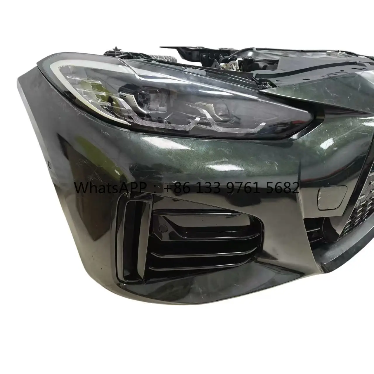 

Auto Spare Parts Body Kit Including Headlights Kid Black Front Car Bumpers Assembly for 4 Series G22 G23 G26