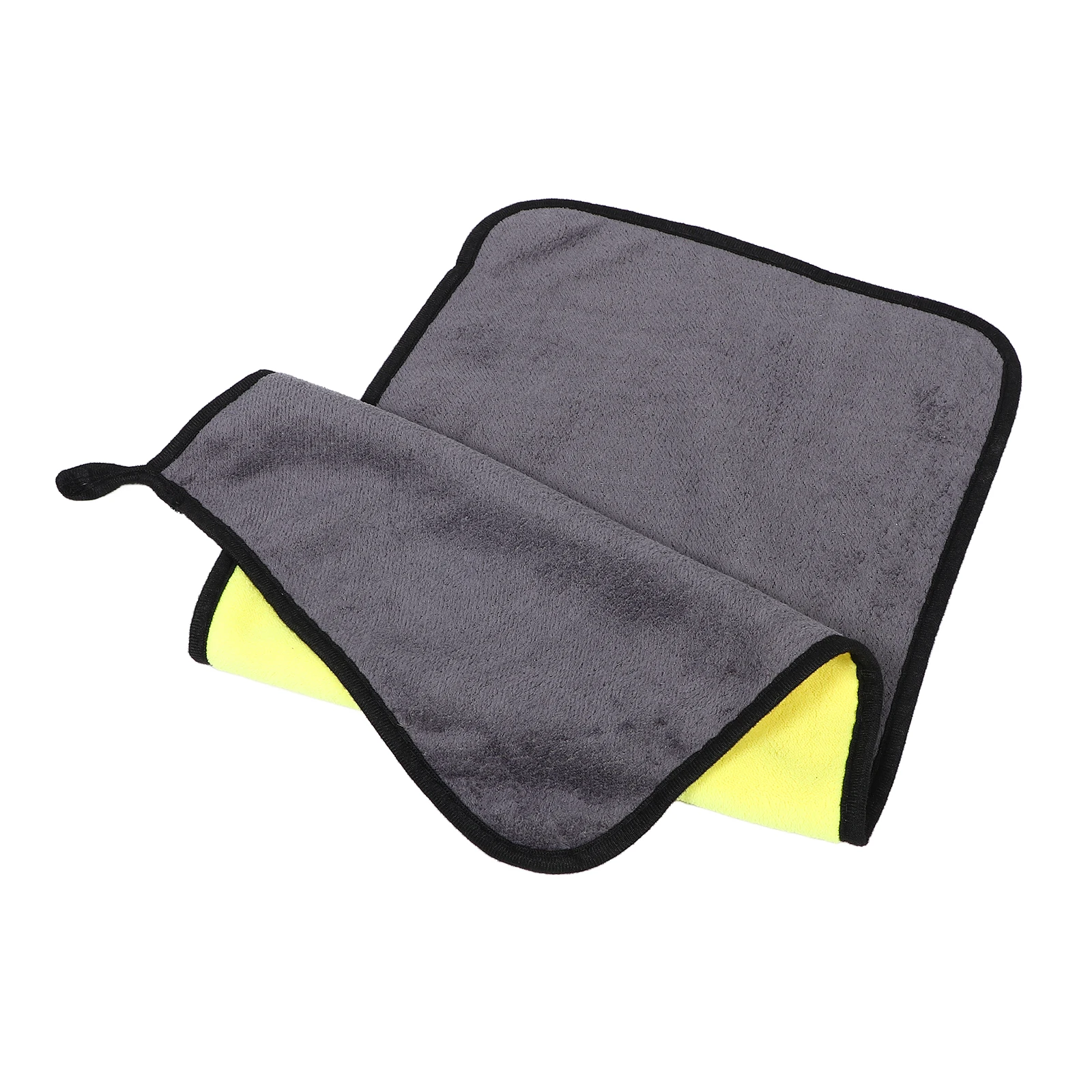

High Density Wash Towel Thickened Absorbent Drying Cloth Micro Fiber Cleaning Rag Lint Free Car Wipes Interior Exterior Portable
