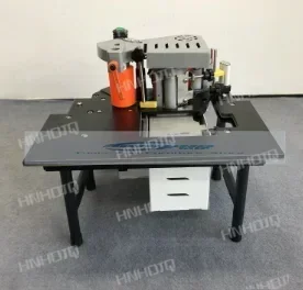 RU EU Manual Edge Banding Machine Double Side Gluing Portable Edge Bander Woodworking Edge Banding Machine 220V 1200W