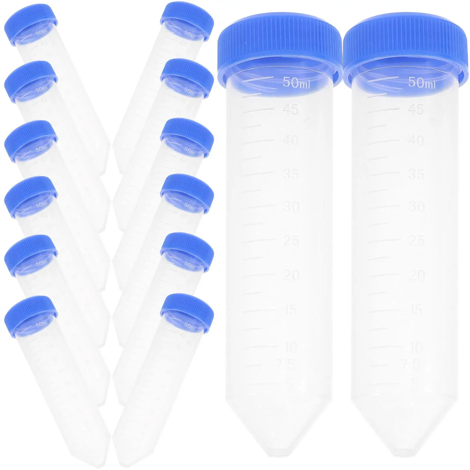 

25pcs 50ml Smooth Wall High Transparency Laboratory Supplies Leak Proof Laboratory Supplies Container