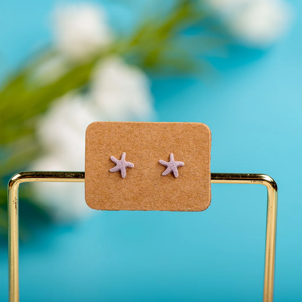 Porcelain Multicolor Ceramic Earrings Anti-allergic Cartoon cute little animal jewelry  #LY519 stainless steel children jewelry