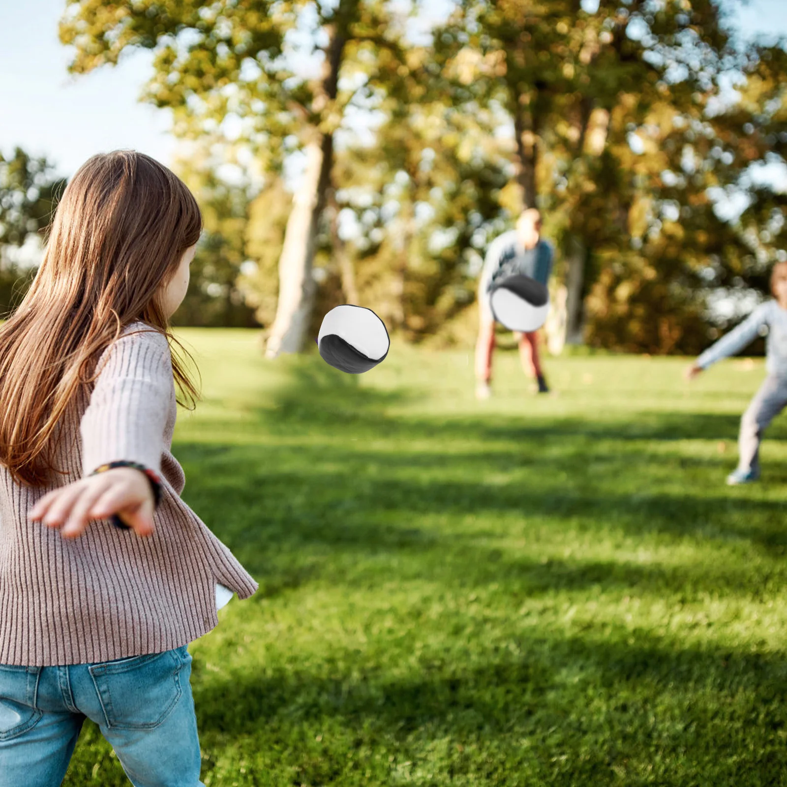 

5Pcs Bean Bags Bright Color Small Size Outdoor Tossing Game Supplies Kids Hand Eye Coordination Juggling Bean Bags