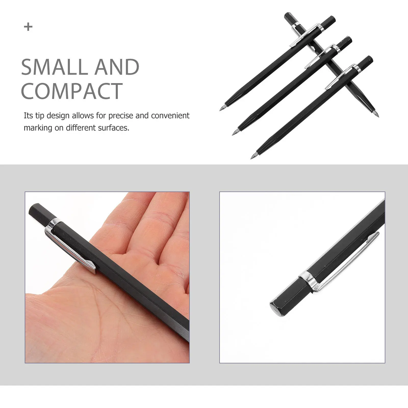 4Pcs Versatile Ceramic Tile Marking Pen Metal Construction Engraving Tool for Glass Metal Sheets Etching Workshop
