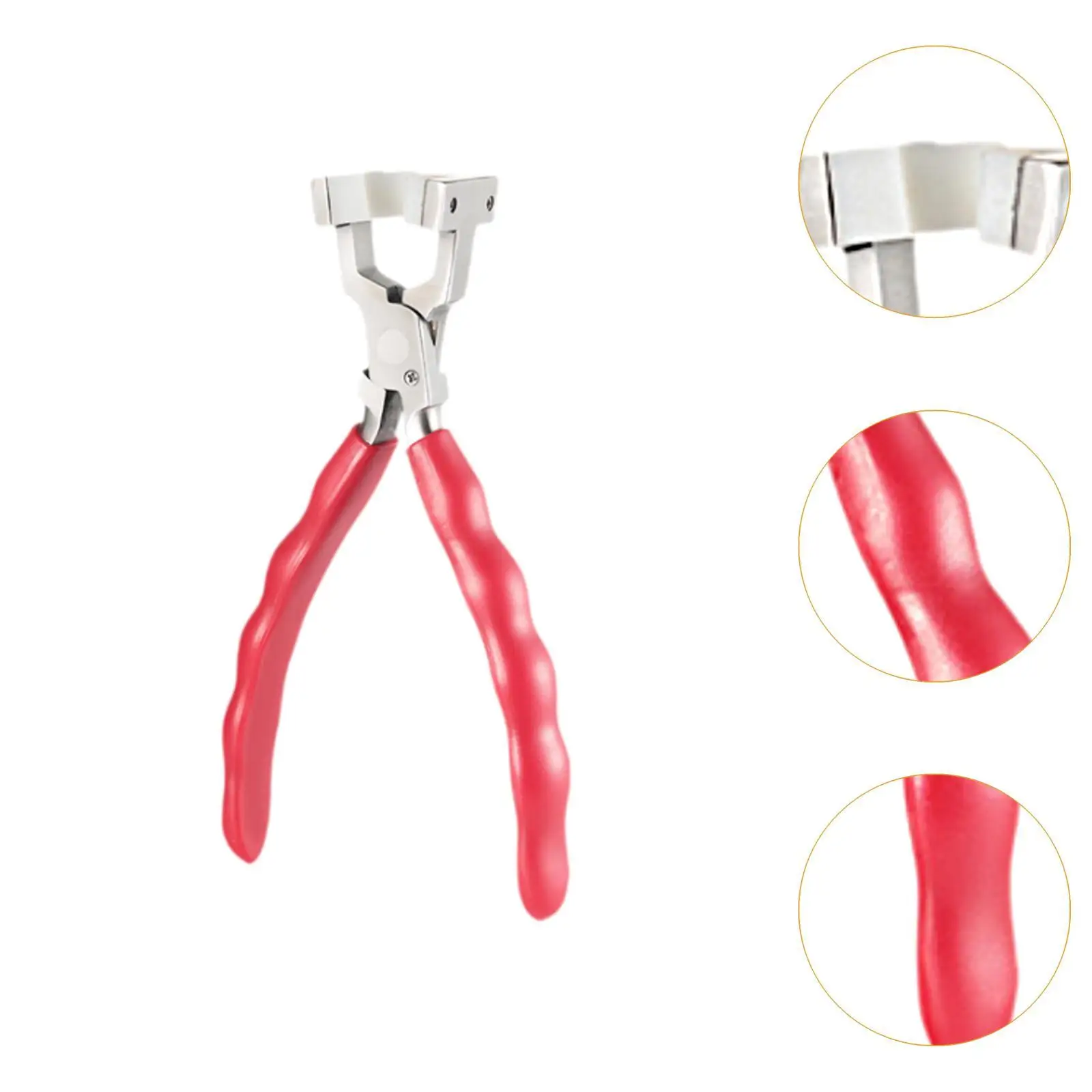Glass Running Plier Easy to Use Comfortable Handle Manual Tool for Porcelain Mirrors Breaking Stained Glass Home Decoration