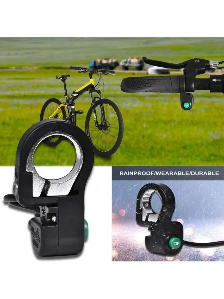 AliExpress NONE Electric Bike Horn Switch Wear Resistant Button Motorcycle Scooter Handlebar Mount Horn Button E Bike Accessories ﻿