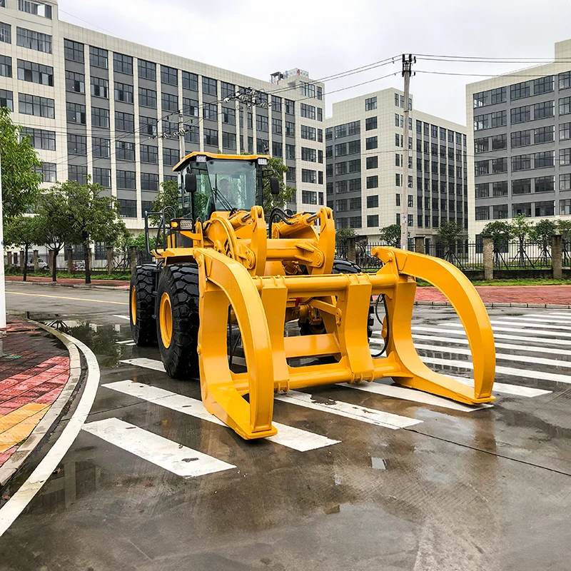 2025Горячая Распродажа, лисовое оборудование, гидравлический 12-тонный колесный погрузчик, виноградный погрузчик для дерева, погрузчик для лесного хозяйства