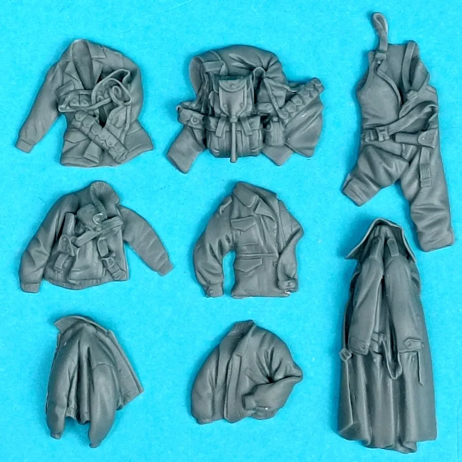 Fine 1/35 Model Scenario Making Small Ornaments for US Military Tanks, Scenario Equipment, Clothing Accumulation
