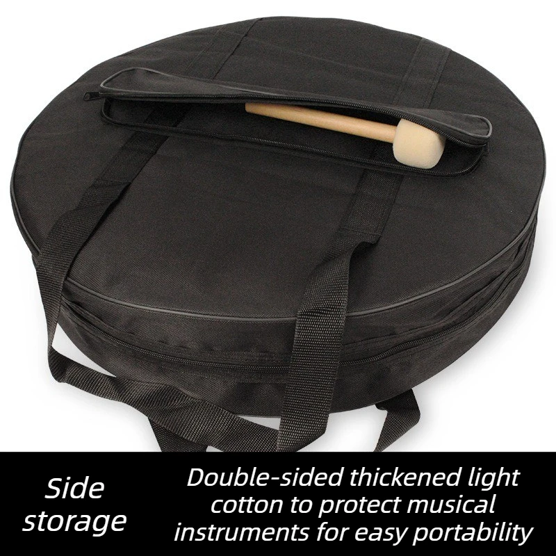 Oxford Cloth Gong Bag Professional Cymbal Storage Bag Gongs Organizer Handbag Portable Percussion Instrument Accessories