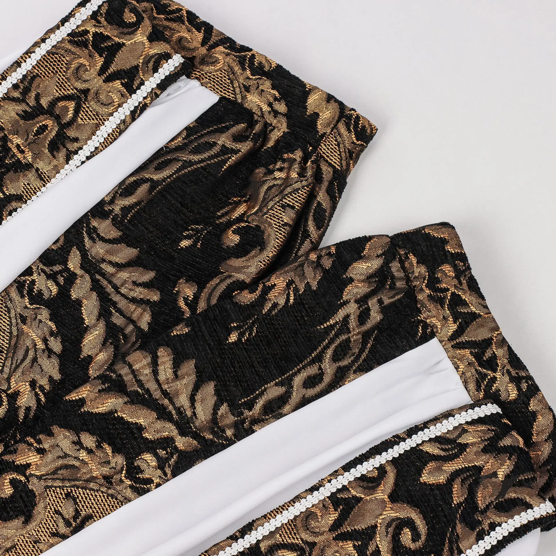 Mittelalterliches England König Renaissance Herren Elizabeth Prinz Tudor Henry Cosplay Luxus Bestickte Weste Kürbis-Hose Anzug Halloween – Detail 17