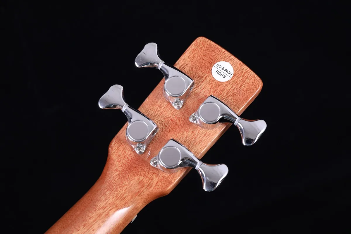 Hooqu بالجملة 23 بوصة الماهوجني الأعلى القيثارة حار بيع واحد أعلى طالب القيثارة الصلبة