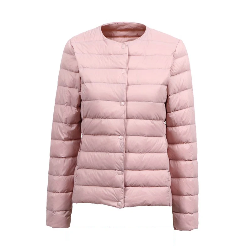 Women Autumn Down Jacket 2023 New Arrivals 90% White Duck Down Ultra Light Fashion Hooded Keep Warm Puffer Jacket