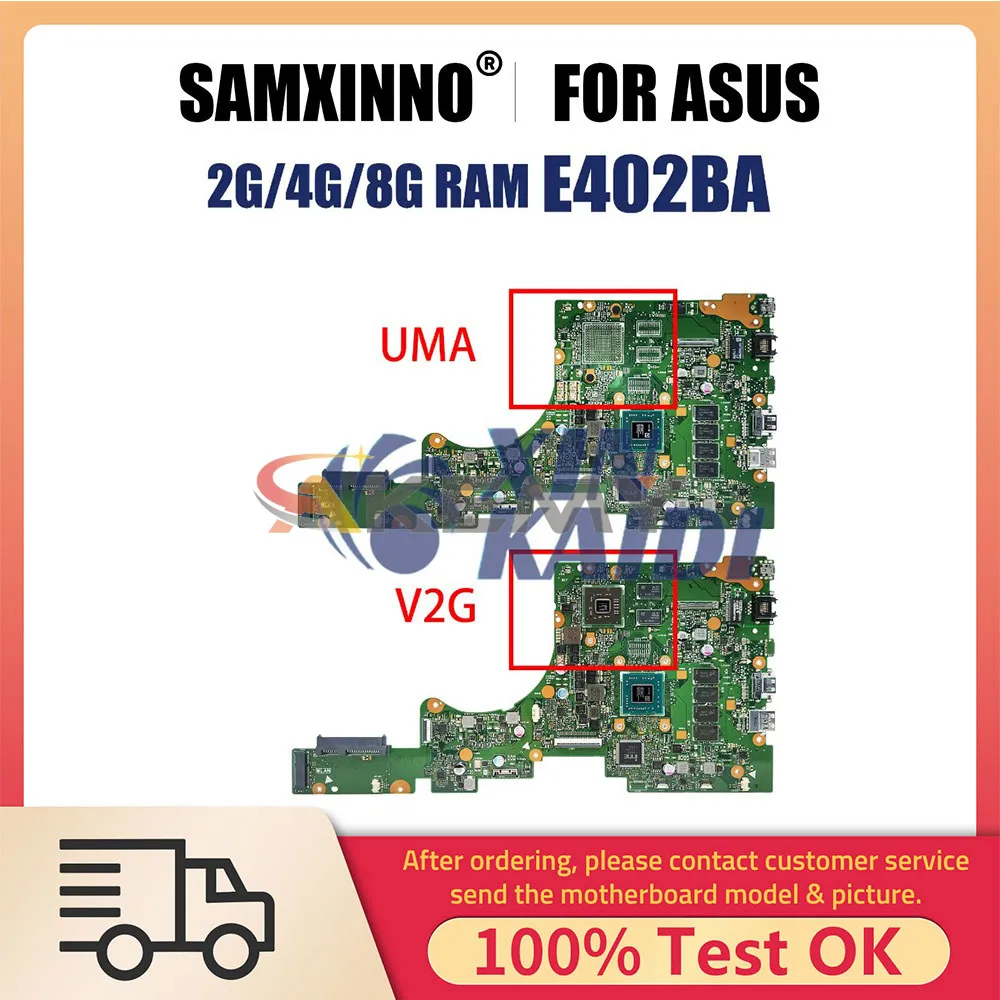 

Материнская плата E402BA, материнская плата для ноутбука E402BP L402BA X402BP F402BA L402BP F402BP, материнская плата для ноутбука с искусственной строчкой, процессор A9-9420, 2 ГБ, 4 ГБ, 8 ГБ ОЗУ