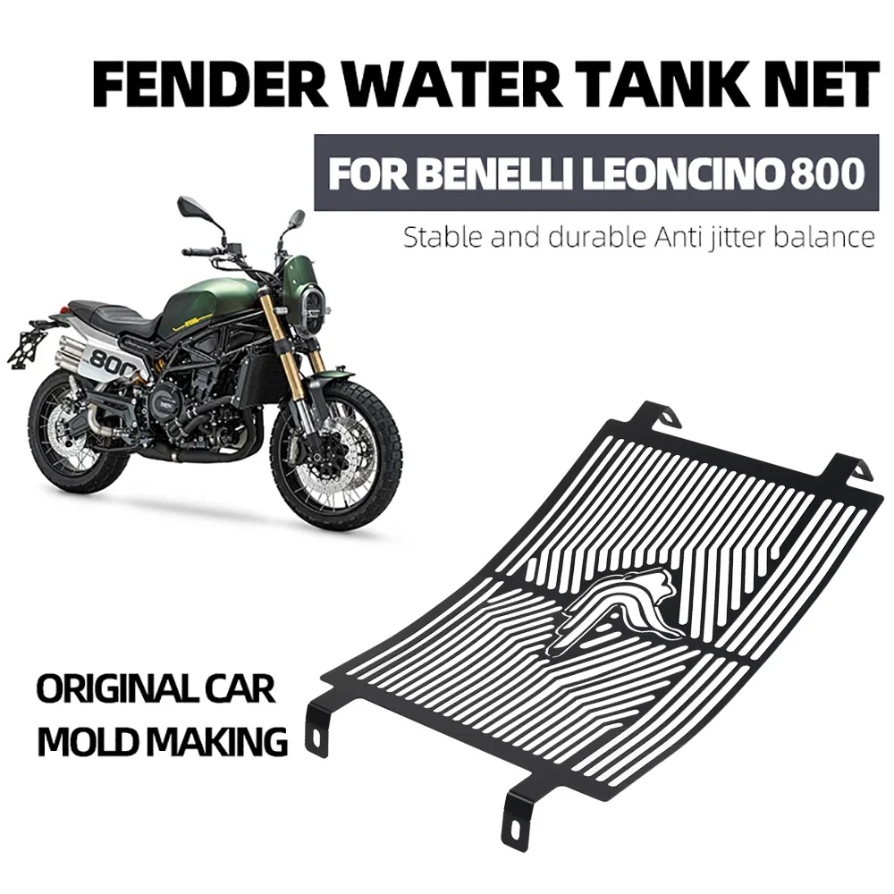 Leoncino 800 Motorcycle Accessories Radiator Grille Guard Protetor Cover For Benelli Leoncino800 2020 2021 2022 2023 Grill Mesh