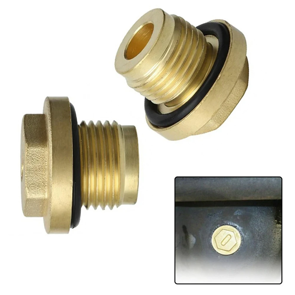 

​for Land Rover Discovery 2 Td5 and V8 Brass Diff Filler Plug Kit FK0102 New