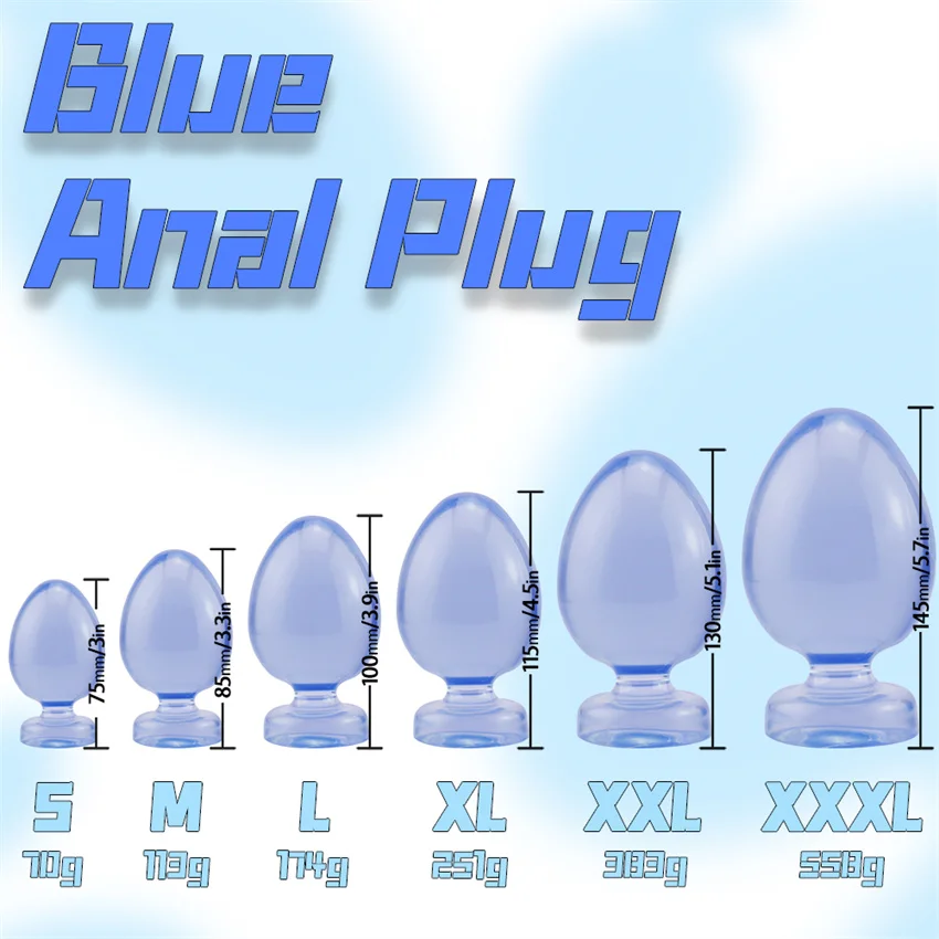 Huge Butt Plug Anal Sex Toys For Woman Men Prostate Massager Big Dildo Anal Plugs Dilator Adult Shop Large Beads Buttplug XXXL