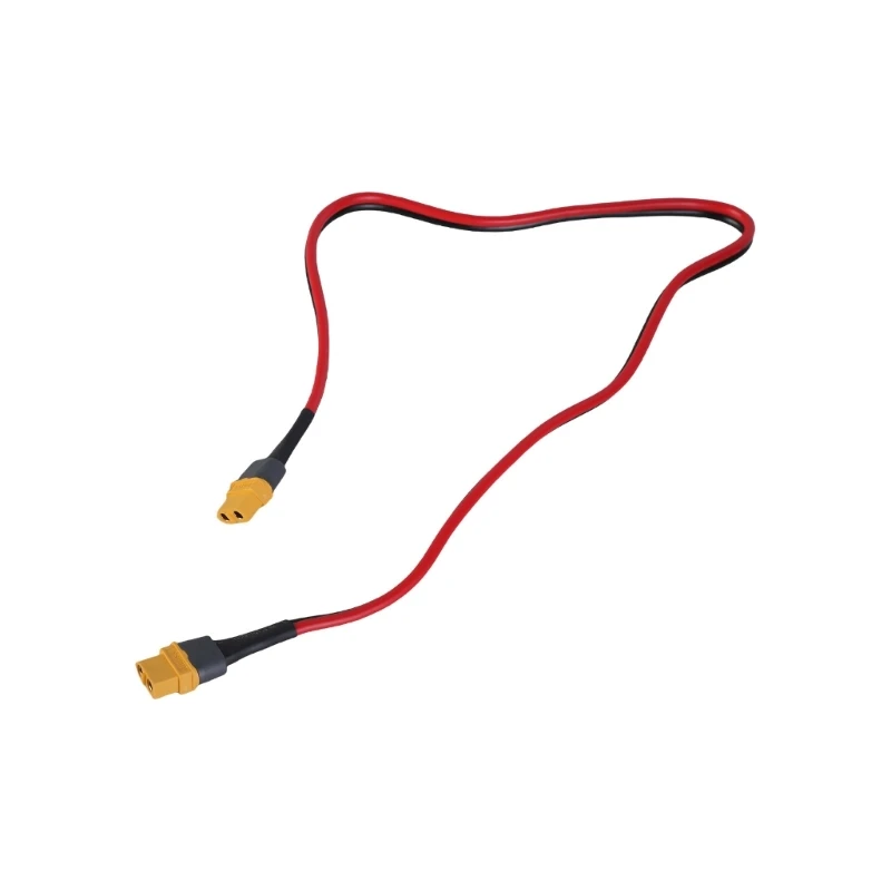 XT60 أنثى إلى موصلات أنثى XT60 مع كابل تمديد سلك السيليكون 12AWG لبطارية RCS Lipos FPV K1KF