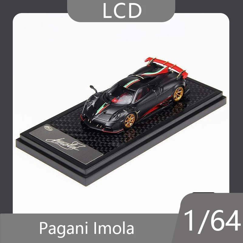 

LCD 1:64 Imola Supercar Collection Simulation Die Casting Alloy Car Model Collection Desktop Ornament Boy Toy Birthday Gift