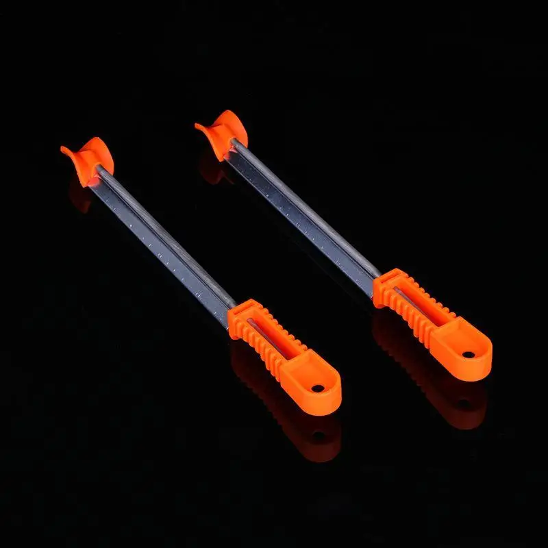 1Pcs 4.0mm 4.5mm 4.8mm 5.0mm 5.5mm DIY Hand Tools Chainsaw Sharpener Saw Chain Files With Handle And Holder