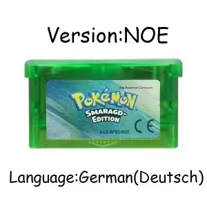 USA/EUR/ESP/ITA/NOE/FRA Pokemon Series Video Game Cartridge Pokemon Emerald FireRed LeafGreen Ruby Sapphire for GBA - Image 30