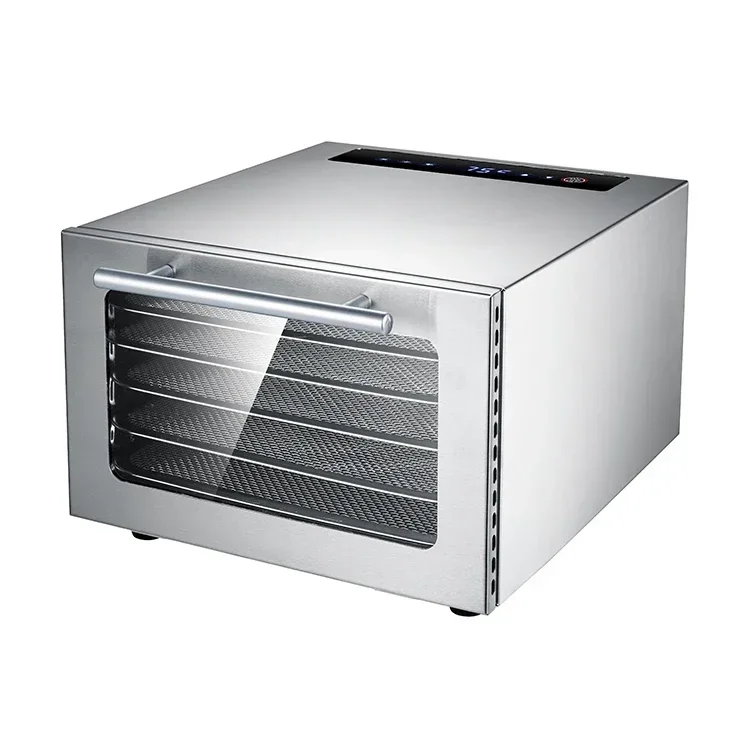 New Coming Home Use 5 Trays Stainless Steel Digital Control Food Dehydrator
