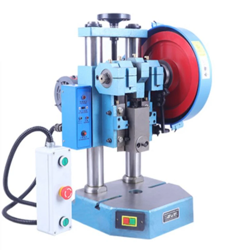 220V Desktop Hand Plate Punch/manual Turntable Press/desktop Type Press Industrial Precision Stroke Can Be Positioned