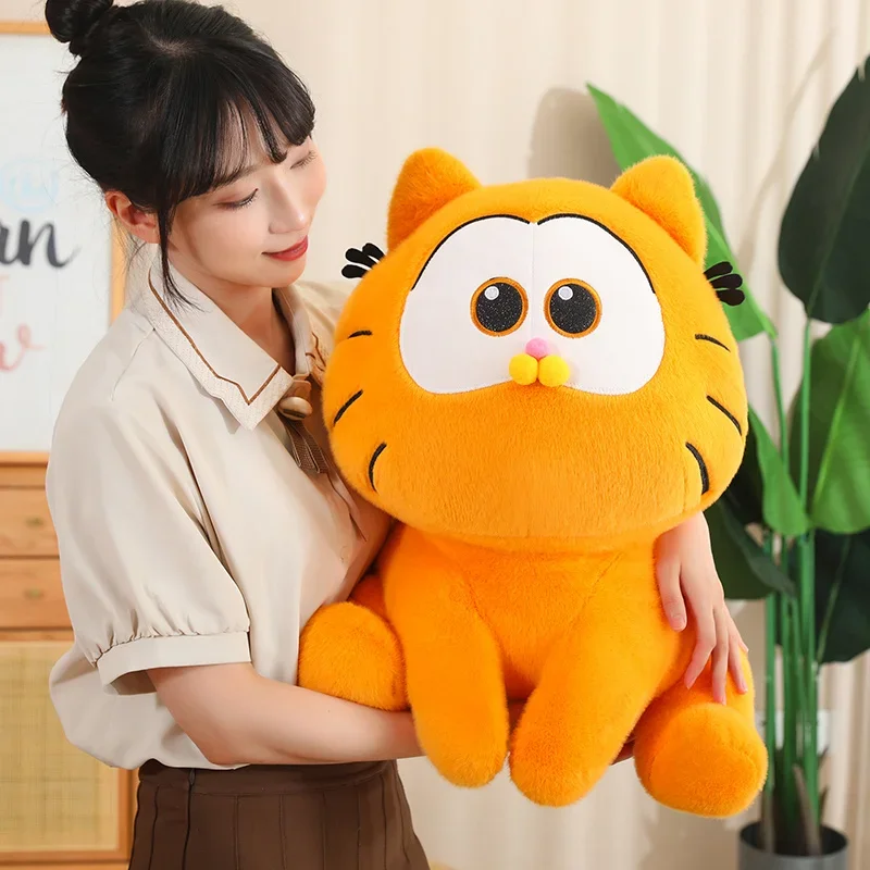 25-55cm MINISO Garfield peluche bambola brutto gattino gatto grasso bambola di pezza Garfield gattini peluche decorazione della stanza del