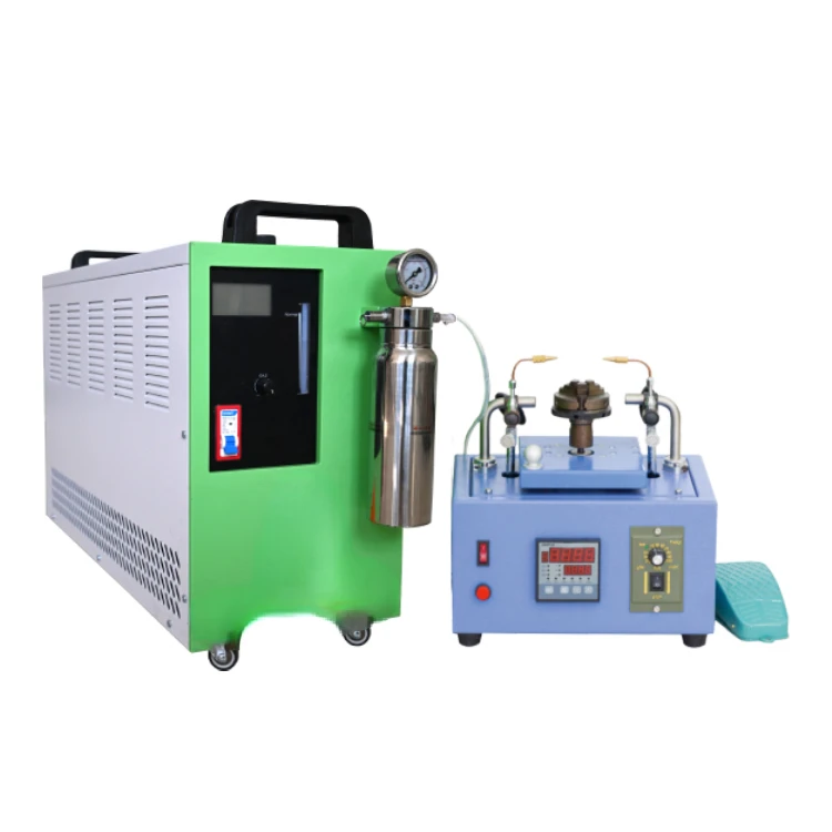 Laboratory hydrogen oxygen flame automatic ampoule bottle melting and sealing machine