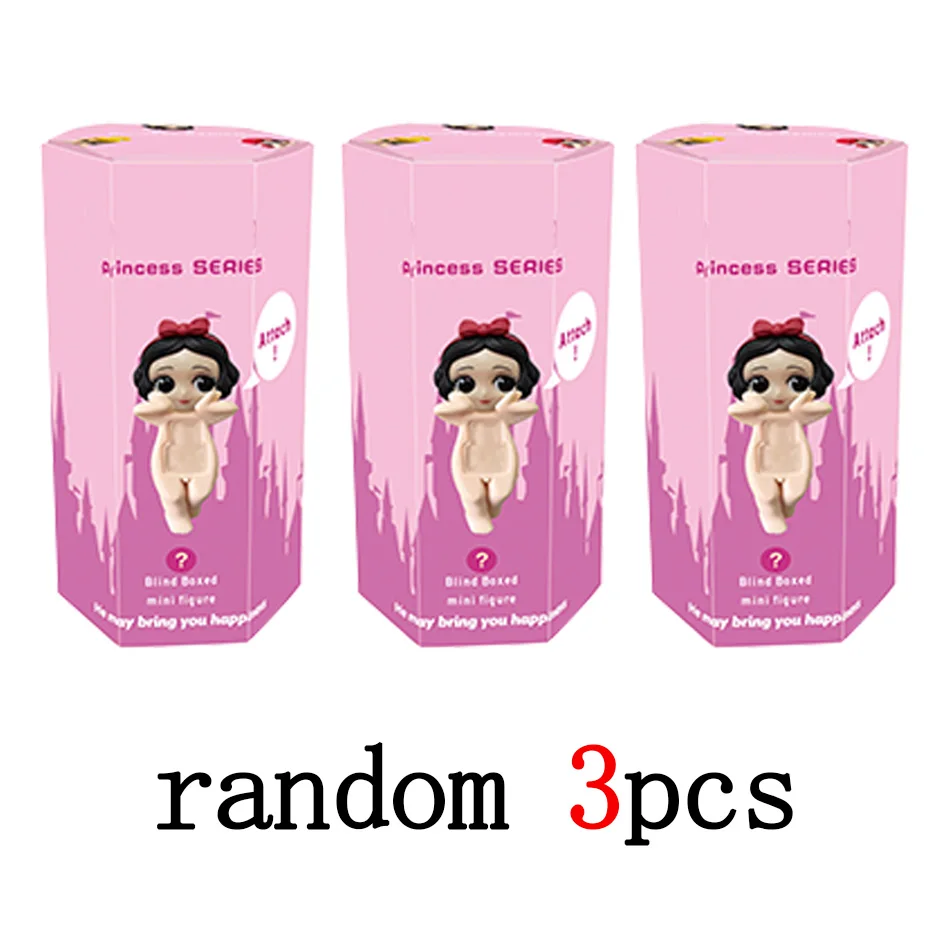 S 엔젤 피규어 프린세스 시리즈 블라인드 박스 귀여운 모델 컬렉션 장식품 애니메이션 인형 크리스마스 선물 어린이 장난감