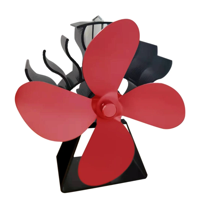 Y1UB Efficient Stove Fan Quiet and Low Maintenance Efficient Heat Distribution