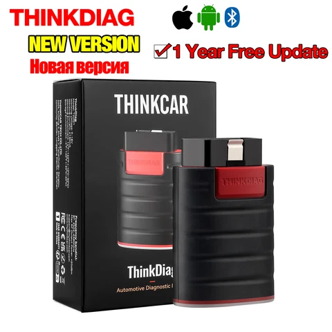 THINKCAR Thinkdiag старый бут для Diagzone V1.23.004 OBD2 сканер, полная система для автомобильных инструментов, кодирование ЭБУ, 1 год бесплатного обновления Easydiag4