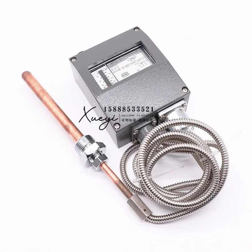WTZK-50-C Marine Pressure Temperature Controller Thermostat Switch 5 Meter Line 40-80°C 60-100°C