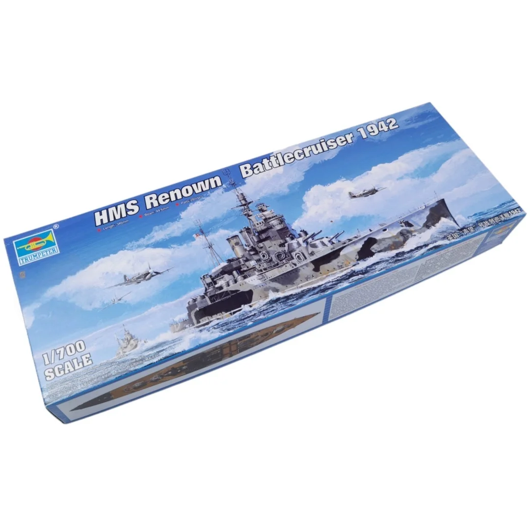 TRUMPETER 1/700 HMS Renown Battle Cruiser Plastic Assembly Puzzle Model