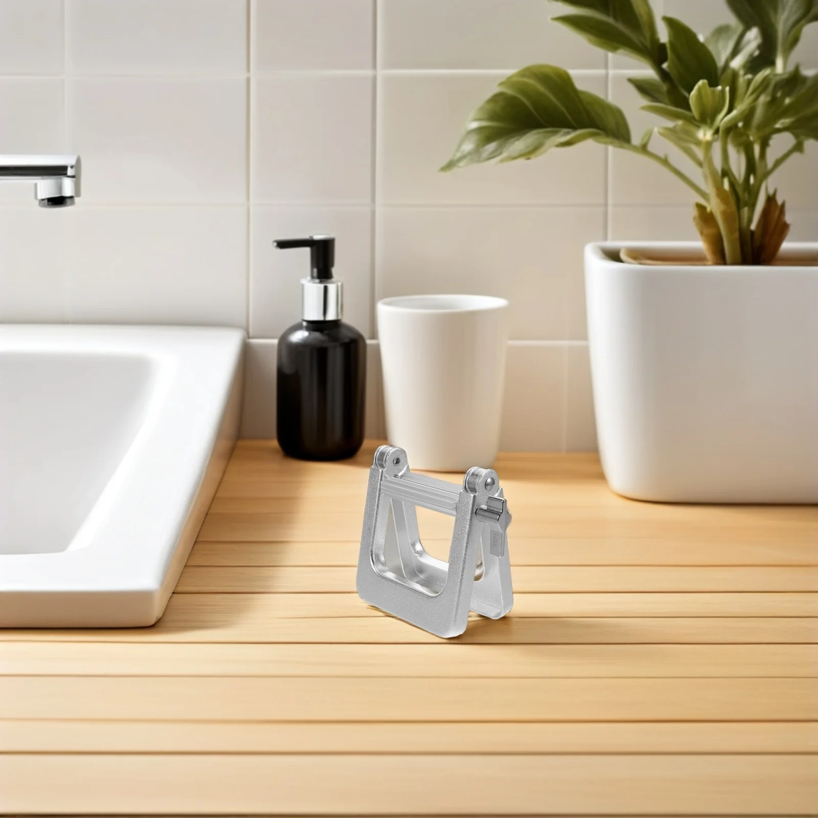 

Aluminum Alloy Toothpaste Squeezer Durable Metal Manual Tube Presser Compact Portable Creams Travel Easy for Bathroom