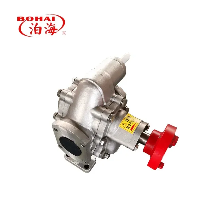 KCB stainless steel gear pump SS304 edible oil gear pump High temperature gear pump