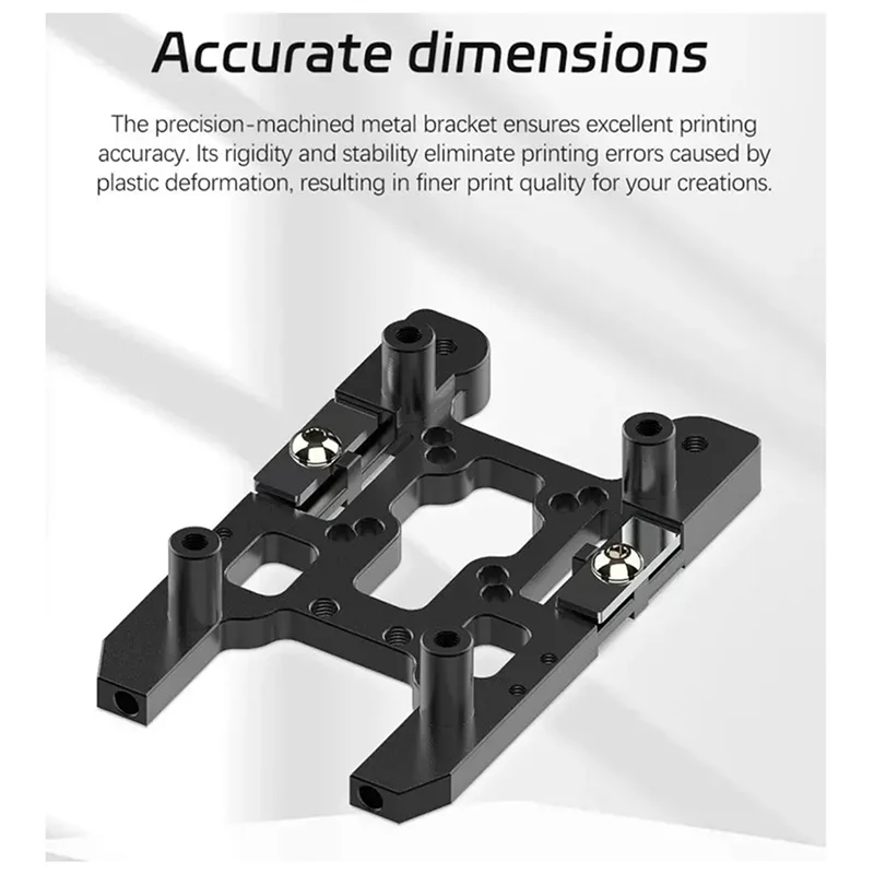 

2X Cartographer IDM Scanner Levelling Sensor CNC Metal Bracket For VORON 2.4/Trident 3D Printer Beacon 6061Aluminium-A68E