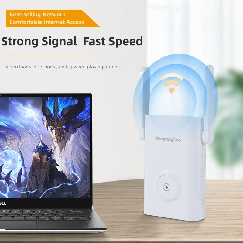 Dragonglass Nieuwe Origina DGE1 5G Wifi Repeater Wifi Versterker Signaal Wifi Extender Netwerk Wi-fi Booster 1200Mbps 5 ghz Expander