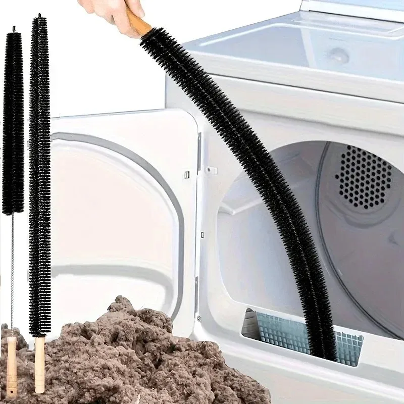 2026-Multipurpose Cleaning Brush Lint Remover - Flexible Long Handle Duster for Washing Machine Dryer Kitchen Sewer Radiator